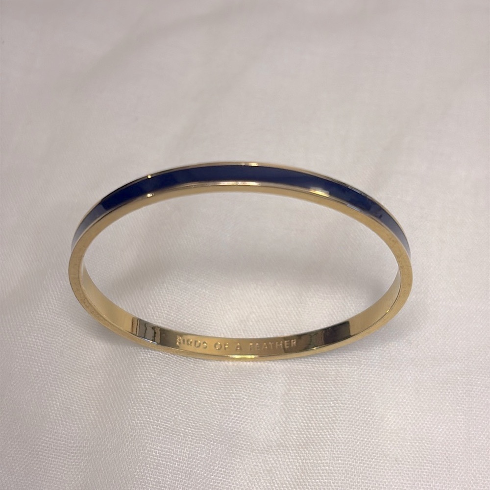 Kate Spade - Navy Enamel Bangle